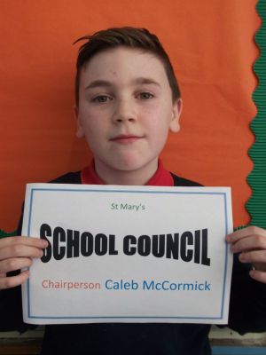 I am Caleb and I am the Chairperson for the School Council.