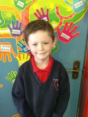 Padraig represents P3 on the Eco Schools Council
