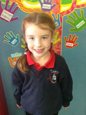 Mona represents P3 on the Eco Schools Council