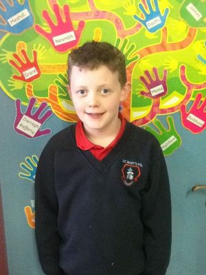 Eoin represents P6 on the Eco Schools Council